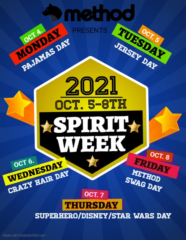 MethodSchoolSpiritWeek2021